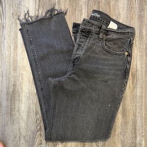 Old Navy Women’s Dark Gray Straight Jeans